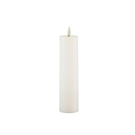 Led Kütük Mum 23 cm