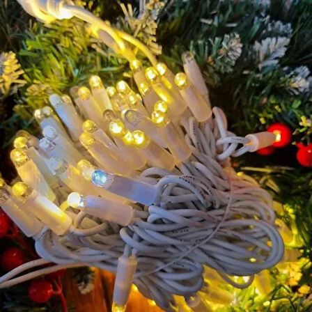 İp Led Dış Mekan Aydınlatma Beyaz Kablo Günışığı 10 Metre