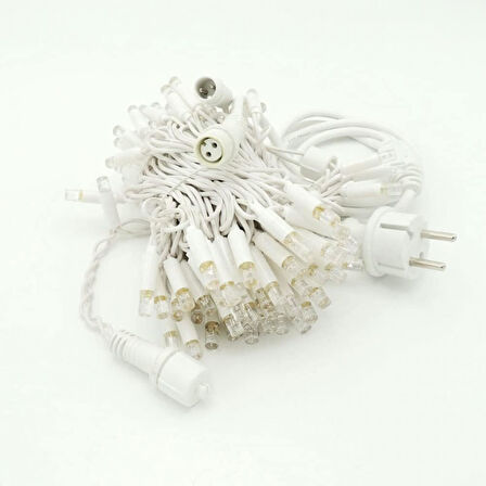 İp Led Dış Mekan Aydınlatma Beyaz Kablo Günışığı 10 Metre