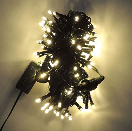 İp Led Dış Mekan Aydınlatma Yeşil Kablo Gün Işığı 10 Metre