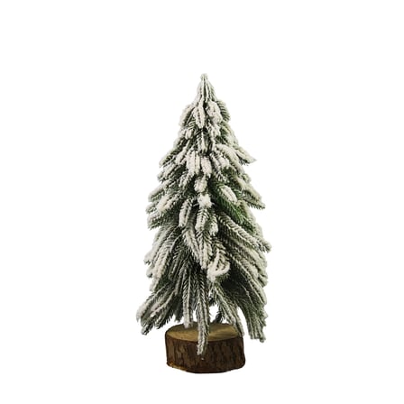 Yılbaşı Süsü Çam Ağacı Masaüstü Karlı 30 Cm