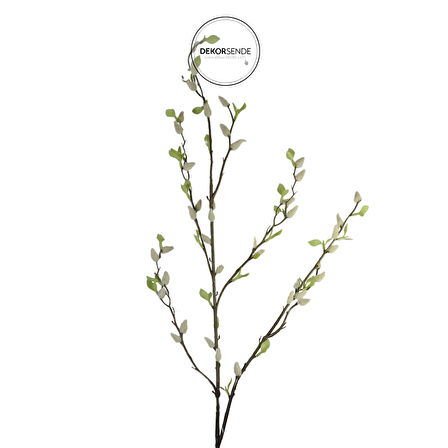 Yapay Gümüş Dal Garnitür 100 cm