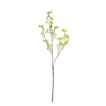 Yapay Küçük Çiçekli Mine Sarı 95 cm