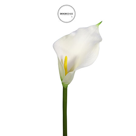 Yapay Gala Dalı Mini Beyaz 45 cm