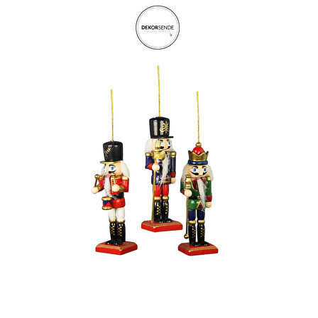 3'lü Mini Kurşun Asker 10 cm