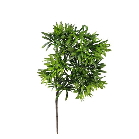 Yapay Çay Ot Bonzai Dal Yeşil 38 cm