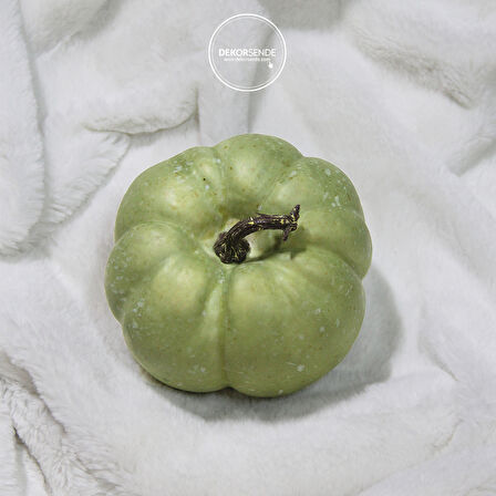 Yapay Kabak Küçük Boy Yeşil 12 cm
