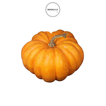 Yapay Kabak Büyük Boy Turuncu 23 cm