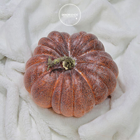 Yapay Kabak Büyük Boy Kızıl 23 cm