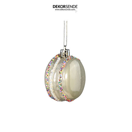 Yılbaşı Süsü 6'lı Macaron Renkli 6 cm