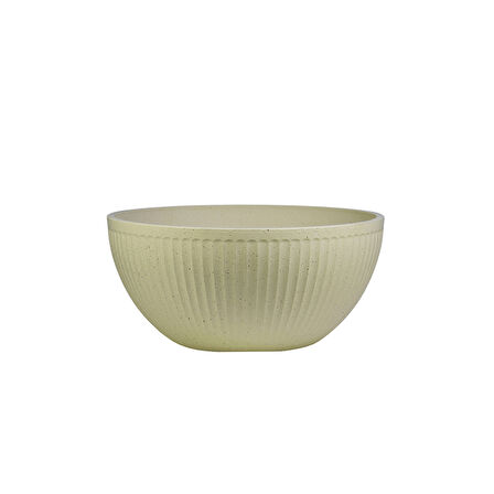 Plastik Saksı Krem 40 cm