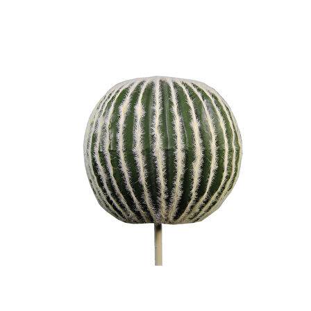 Yapay Barrel Kaktüs 45 cm Saksısız