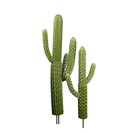 Yapay 2'li Texas Kaktüs 62 cm - 85 cm