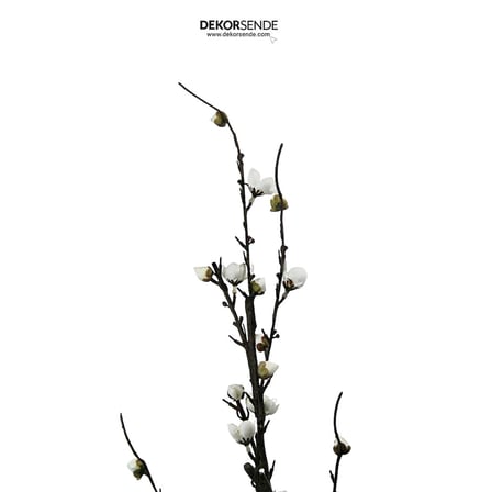 Yapay Kiraz (Sakura) Dal Beyaz 65 cm