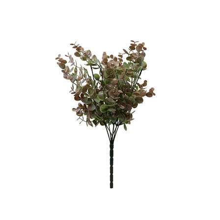 Yapay Okaliptüs Demet Kahve Yeşil 50 cm