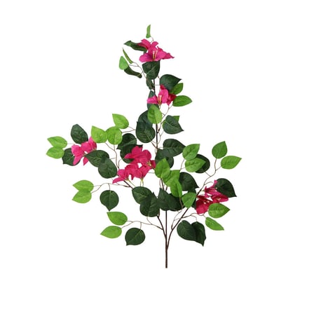 Yapay Begonvil Yaprak 3 Dal Pembe 70 cm