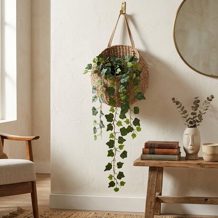 Yapay Hedera Sarkıt Sarmaşık Parlak 95 cm