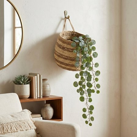 Yapay Kül Sarkıt Sarmaşık Buzlu 90 cm