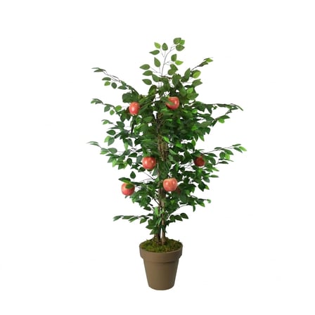 Yapay Ağaç Elma Kırmızı 130 cm