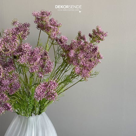 Yapay Kürdan Çiçeği Dal Pembe 85 cm