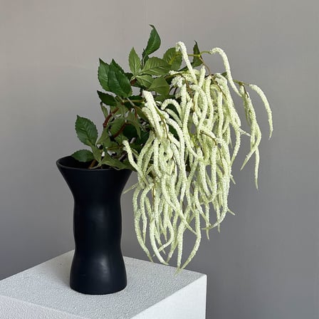 Yapay Amarantus (Amaranthus) Dal Yapraklı Beyaz 90 cm
