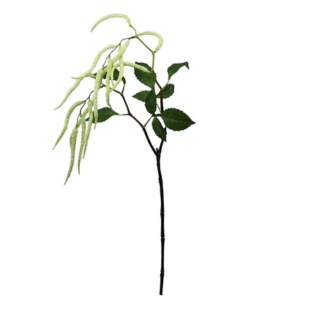 Yapay Amarantus (Amaranthus) Dal Yapraklı Beyaz 90 cm