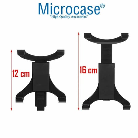 Microcase Gövdeüstü Destekli Araçiçi 7-11 inch Telefon Tablet Tutucu AL2558