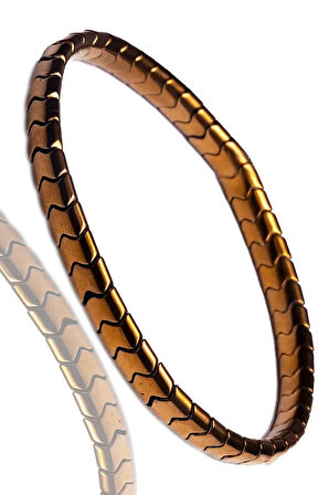 Sertifikalı Rose Aaa+ Hematit Taşı Bileklik - Kararmaz