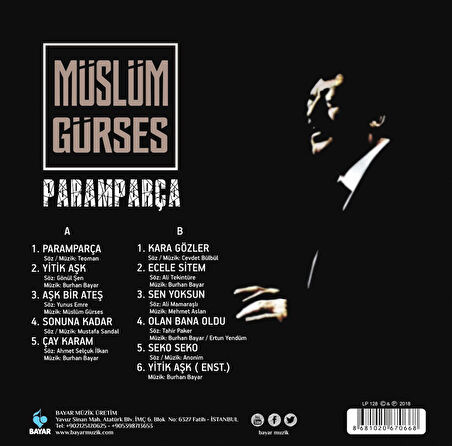 Müslüm Gürses Paramparça - Plak