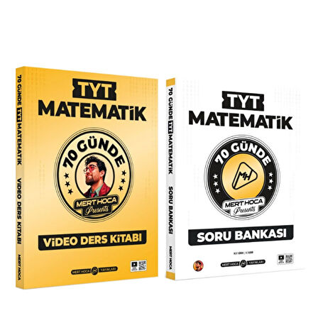 Mert Hoca TYT 70 Günde Matematik Kampı ve Soru Bankası Seti 2 Kitap