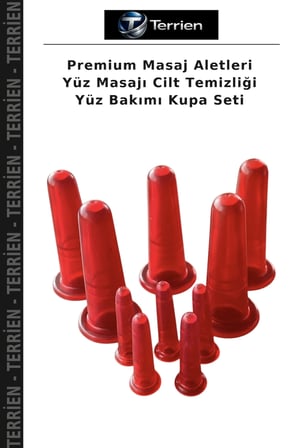 Premium Masaj Aletleri Yüz Masajı Cilt Temizliği Yüz Bakımı Kupa Seti
