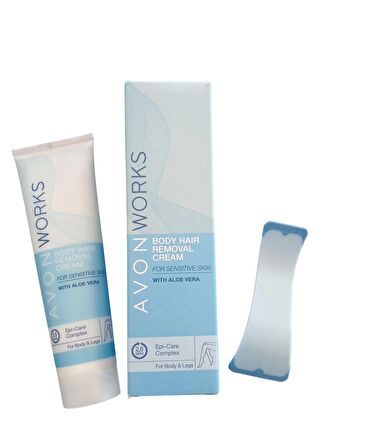 Avon- Works Vücut İçin Tüy Dökücü Krem 100 Ml.