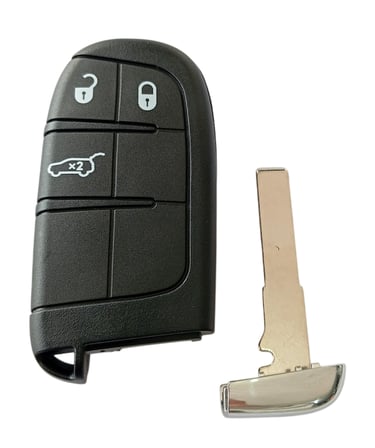 Chrysler 300 Uyumlu Smart Kumanda Kabı Oto Anahtarlık 3 Tuşlu