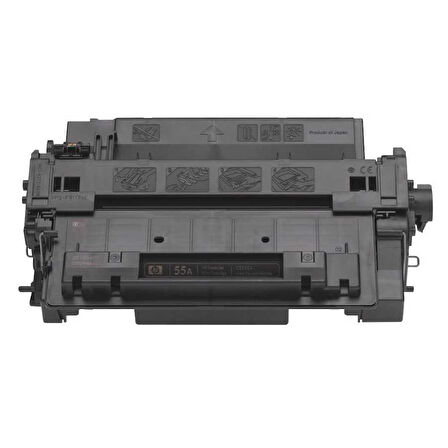 Hp CE255A (55A) Mavi Beyaz Kutu Ve Kutu Hasarlı Siyah Orjinal Toner