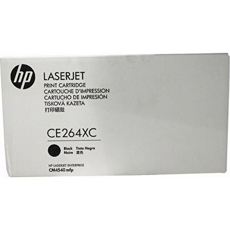 Hp CE264XC (646X) Siyah Orjinal Toner 