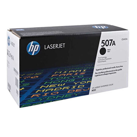 Hp CE400A (507A) Siyah Orjinal Toner