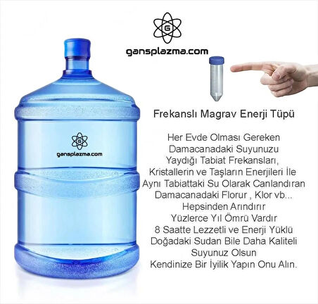 Frekanslı Magrav Enerji Tüp SU CANLANDIRICI