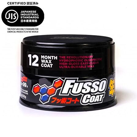 Soft99 Fusso Coat 12 Aylık Wax Koyu Renk Avrupa Versiyon 200gr.