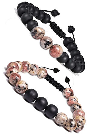 Sertifikalı Doğal Jade - Ceyt Taşı Bileklik Seti