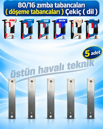 Bea Tipi 80/16 Zımba Tabancaları Çekiç (Dil) - 5 Adet