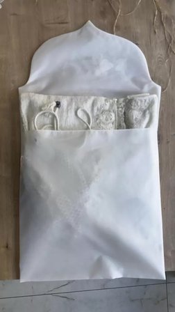 Fransız Güpürlü Zarf Bohça Nişan Söz Saten Bohça Lüks 3 Boyutlu Çeyizlik Bohça 50x50 cm 1 Adet