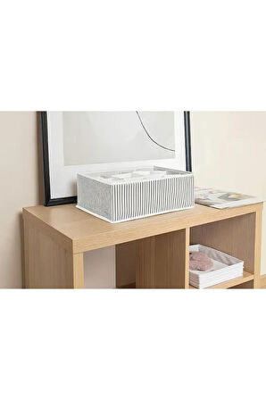ALAS 12 Bölmeli Çok Amaçlı Çekmece Düzenleyici Organizer (HAVLU-ÇORAP-İÇ ÇAMAŞIRI VB) 31x25x12 cm