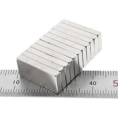 Neodyum Mıknatıs 20X10X3 MM 20 ADET