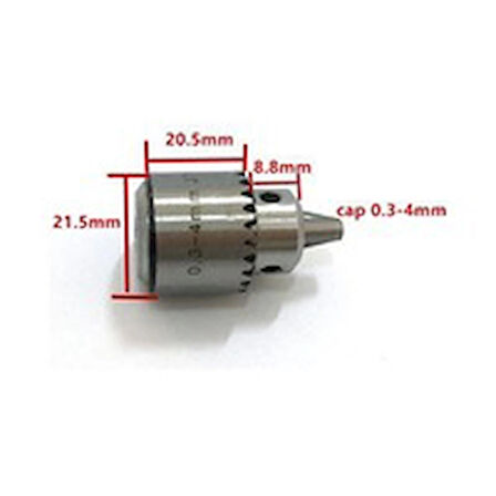 5 Mm Motor Miline Uygun El Matkabı Konik Mandren O.3Mm-4Mm