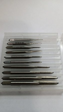MİNİ ONDALIKLI HSS KLAVUZ SETİ 10 PARÇA 