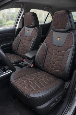 Peugeot 2008 Araçlara Uyumlu Ön Arka Takım Oto Koltuk Kılıfı - Cellaura