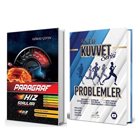 Hız ve Renk Paragraf Soru Bankası ve Aktif Ögrenme Problemler Soru Bankası 2 Kitap Set