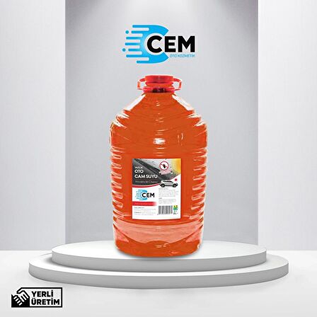 CEM CAR CARE Yazlık Cam Suyu 5 LT 2'Li Avantaj Paket