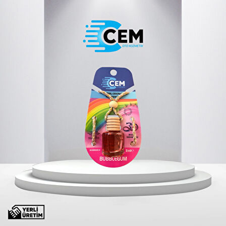 CEM CAR CARE Cam Fanus Bubblegum 8 ml Ayna Kokusu