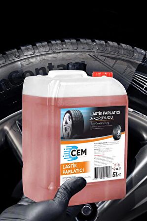 CEM CAR CARE Ultra Lastik Parlatıcı ve Koruyucu 5 KG